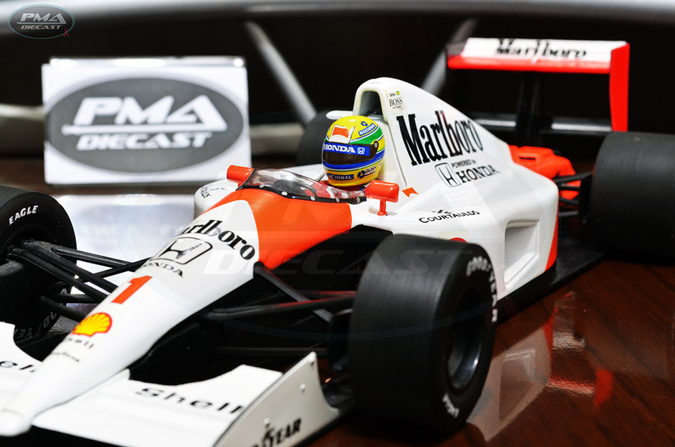 AYRTON SENNA 1991 MCLAREN MP4/6 1:18